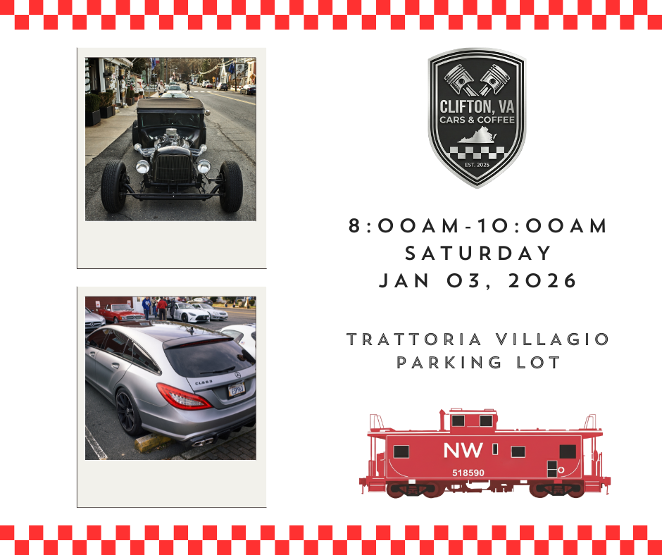 CLIFTON CARS & COFFEE | 01/03/2026 – 08:00AM to 10:00AM ET